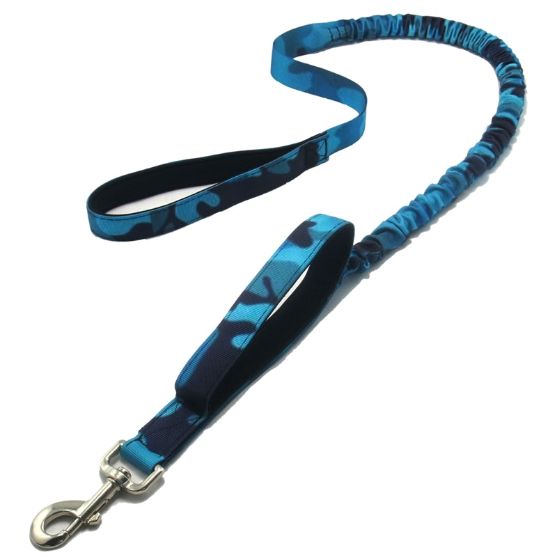 Camouflage Drawstring Elastic Pet Leash