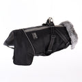 Waterproof Reflective Pet Warm Fur Collar Jacket