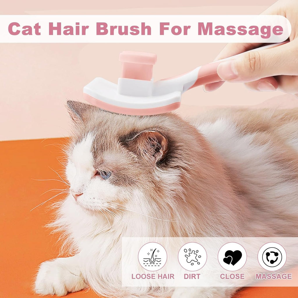 Pet Self Cleaning Slicker Brush