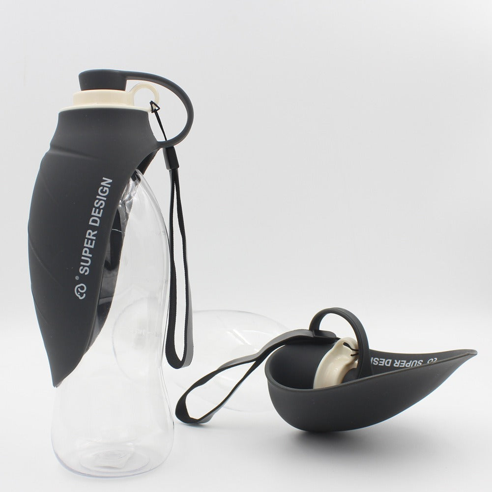 Portable Pet Water Dispenser with Bowl