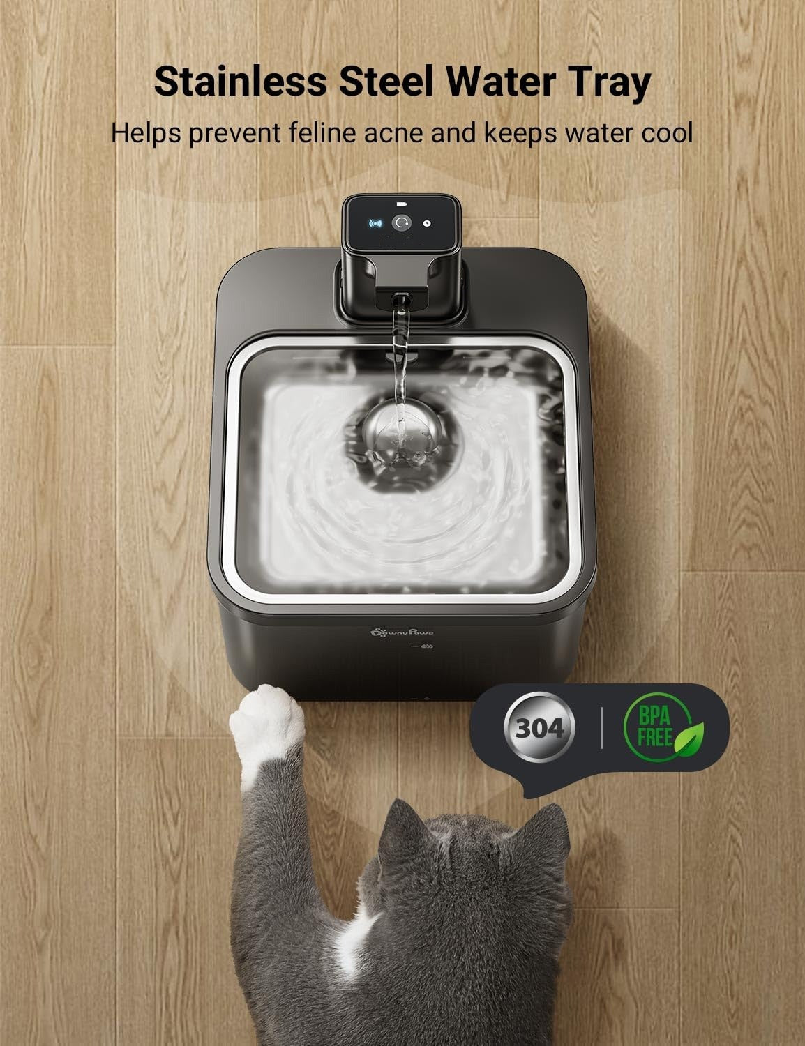 Rechargeable Smart Pet Water Dispenser