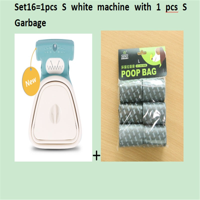 Dog Travel Foldable Pooper Scooper with Decomposable Bags