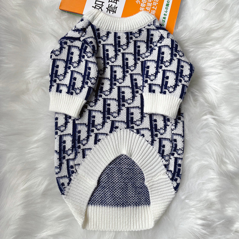 Thick Warm Pet Sweater for Dogs and Cats in Winter