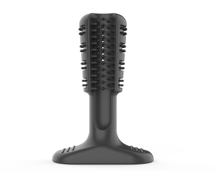 Dog Toothbrush with Grinding Features for Pets