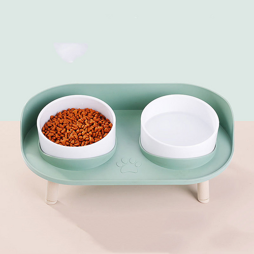 Anti-Tip Elevated Cat Food Bowl
