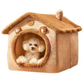 Warm Removable Cat & Dog House – Washable Winter Pet Bed