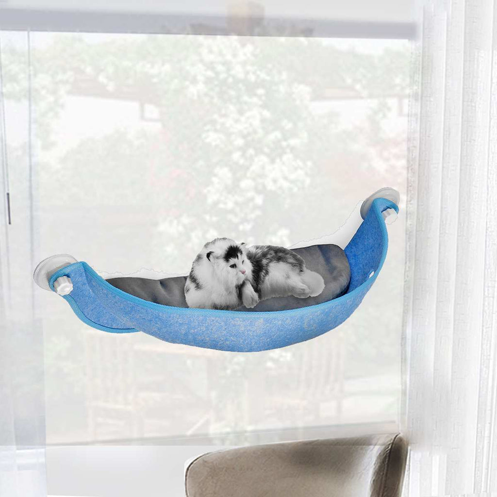 Removable Suction Cat Hammock for Sunbathing