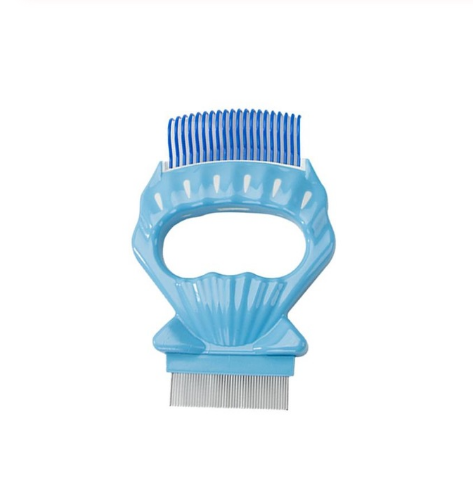 Cat Shell Comb for De-Shedding and Tangle Removal
