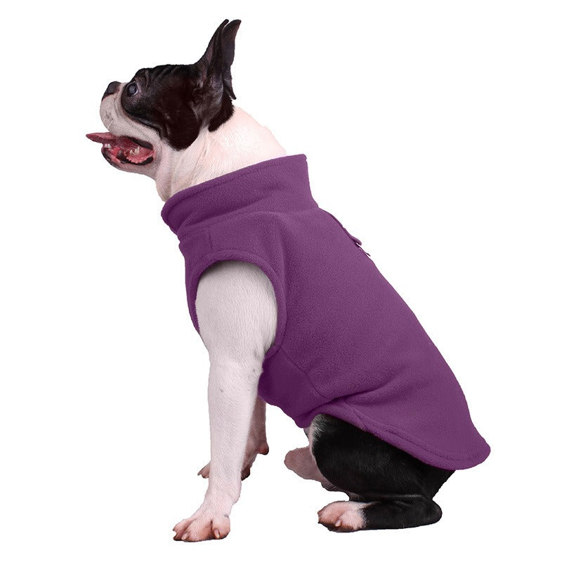 Winter Polar Fleece Dog Hoodie