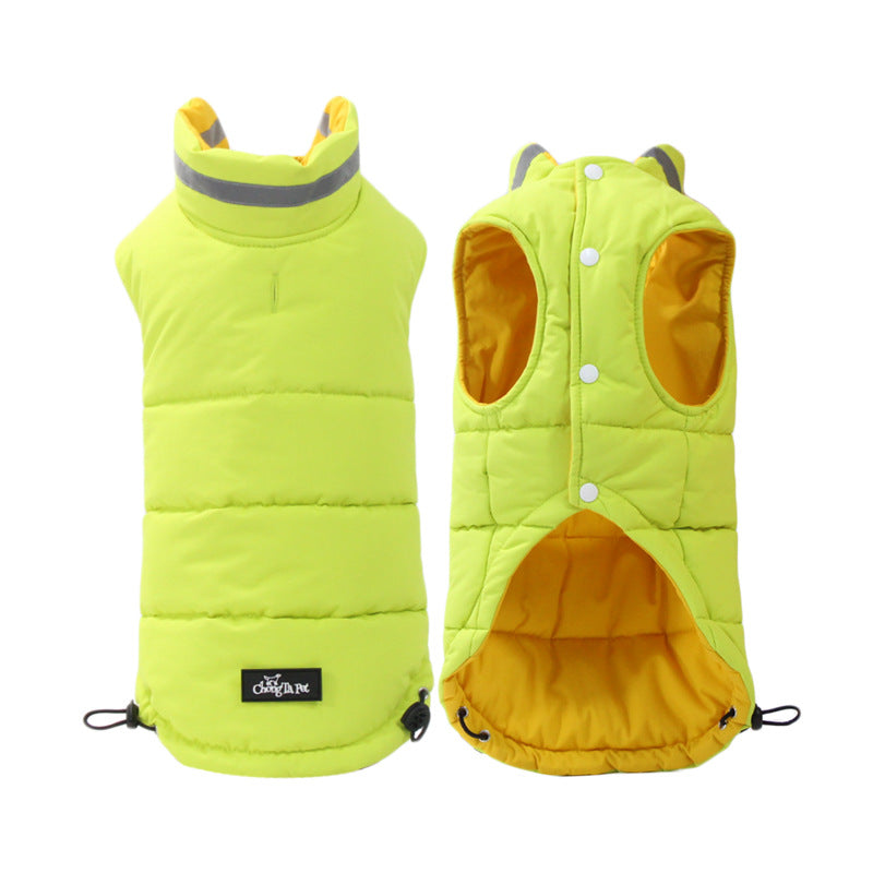 Double-Sided Reflective Waterproof Pet Jacket