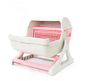 Semi-Enclosed Cat Litter Box