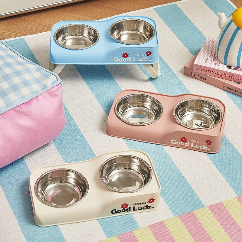 Stainless Dual Pet Bowl