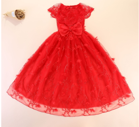 Embroidered Pet Wedding Dress for Special Occasions