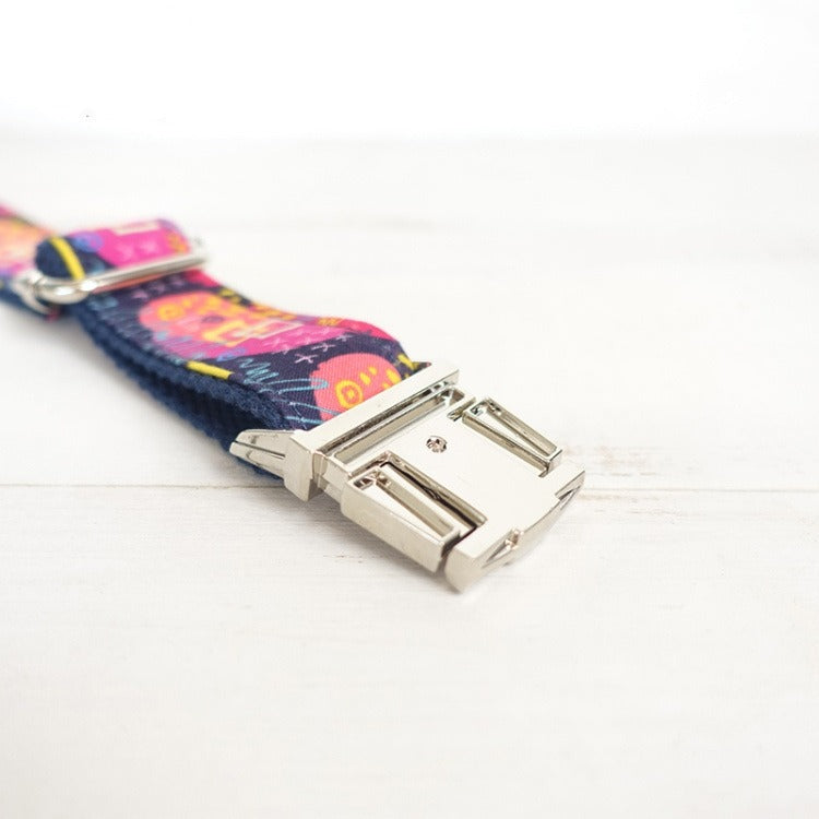 Alloy Buckle Traction Collar