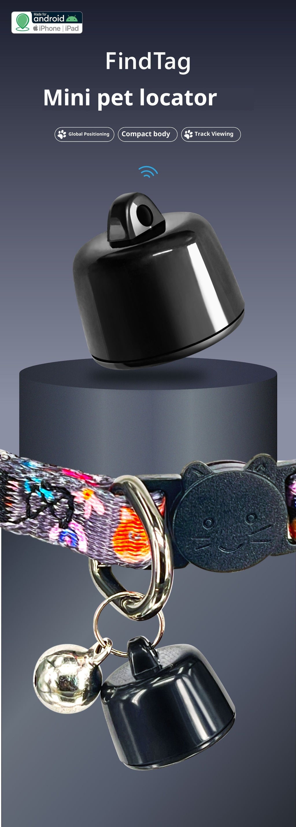 Mini Pet GPS Waterproof Tracker