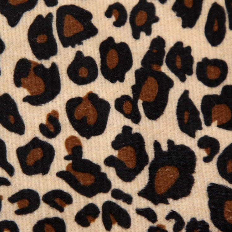 Reversible Leopard Print Dog Coat and Dress
