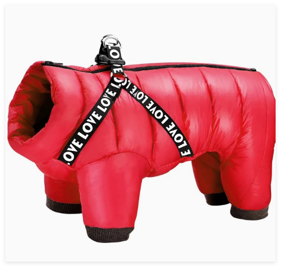 Waterproof Winter Down Jacket for Small Dogs