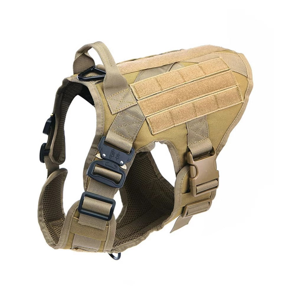 Nylon Camouflage Dog Harness and Leash Set