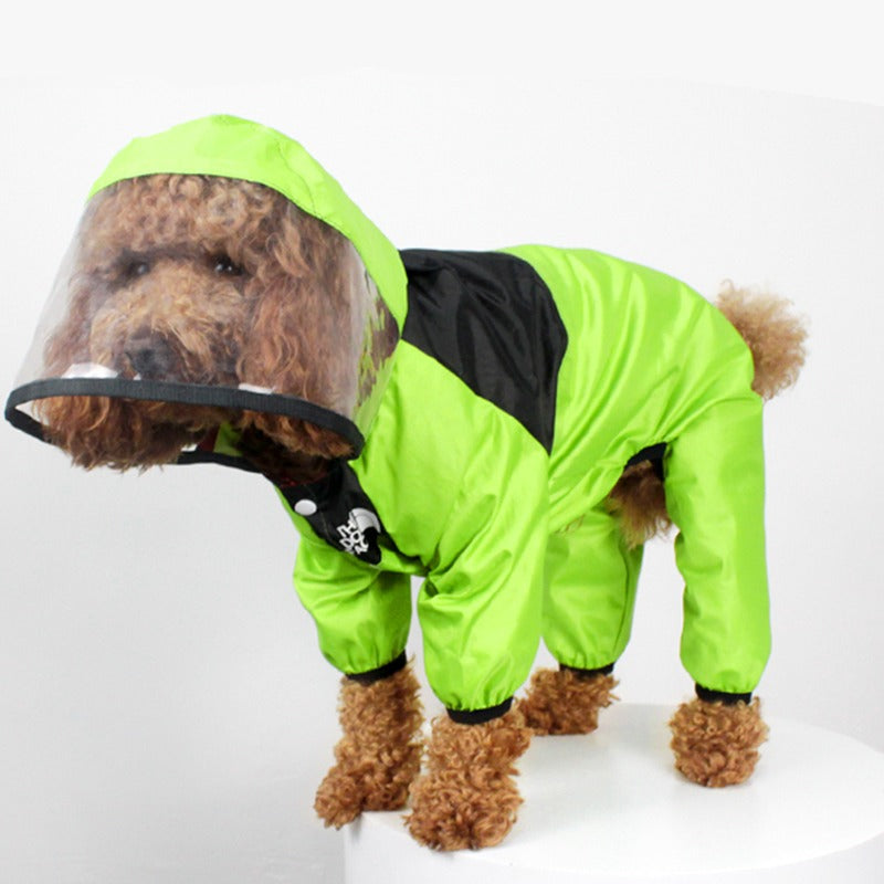 Pet Rain Poncho for Dogs