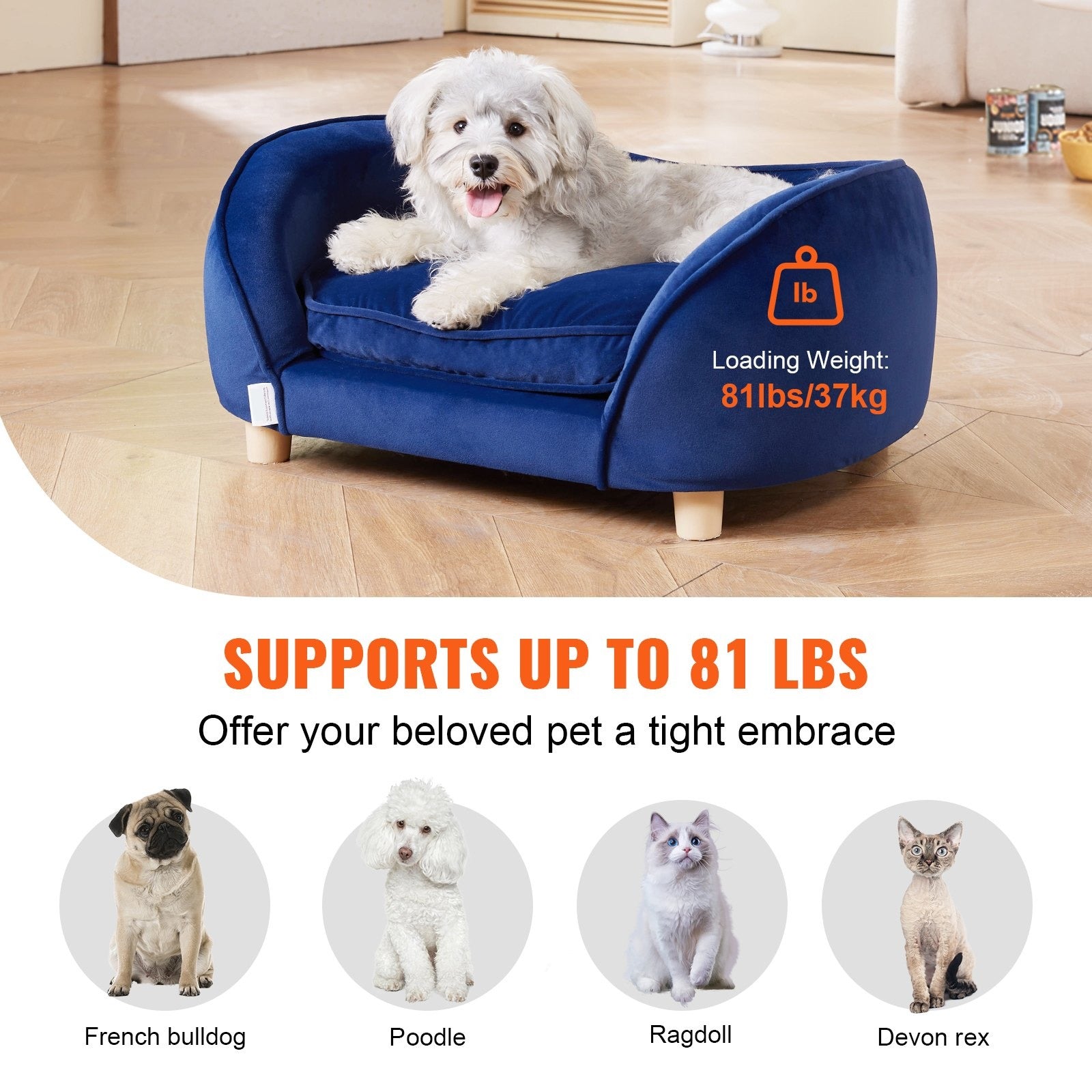 Medium Dog & Cat Sofa Bed Couch