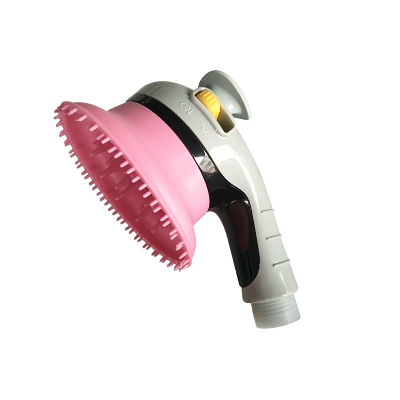 Pet Shower Kit with Head, Brush, and Massage Tools