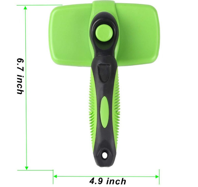 Self-Cleaning Pet Slicker Brush