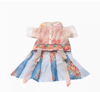 Princess Style Cat Skirt - Hanfu Design for Pets