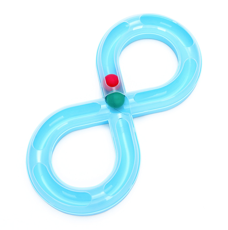 HOOPET Cat Toy Set with Spinning Wheel and Teaser
