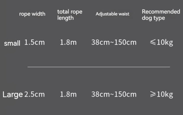 Multi-Functional Running Dog Leash
