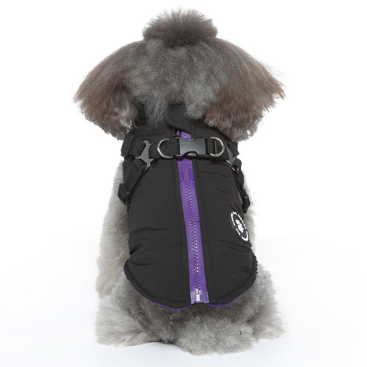 Pet Chest Strap Cotton Padded Jacket