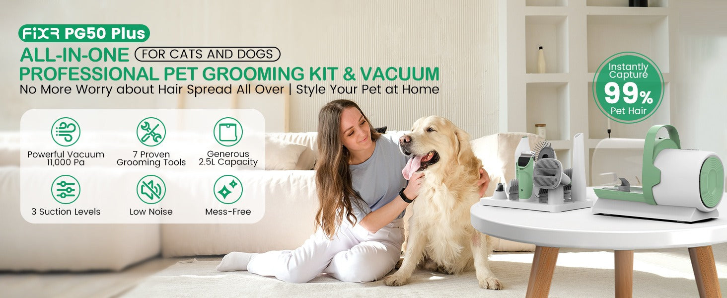 Pet Hair Remover Vacuum All-in-One