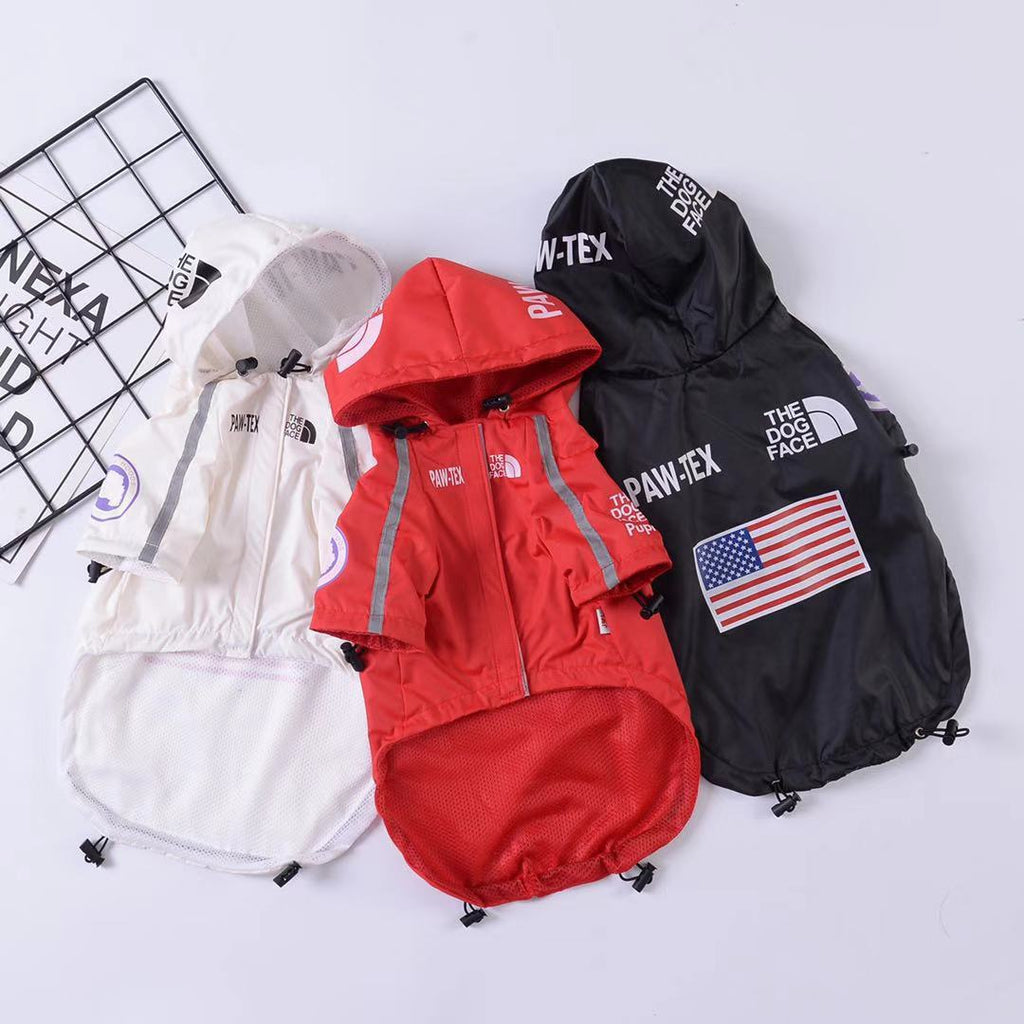 2019 Waterproof Dog Raincoat with Hood and Breathability