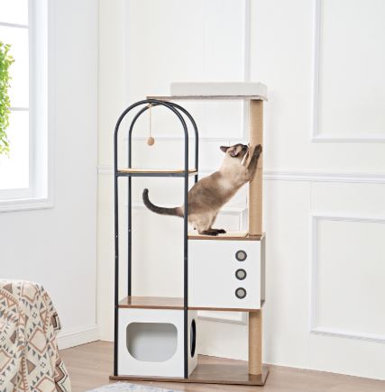 Multi-Level Cat Tree Tower