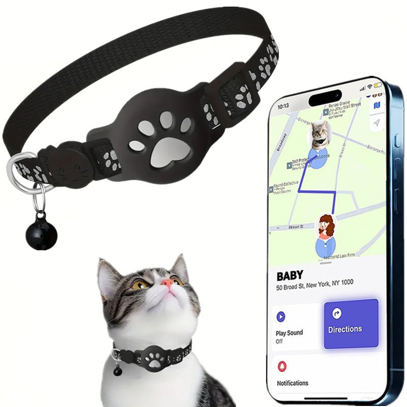 Creative Cartoon Pet Cat Locator Collar
