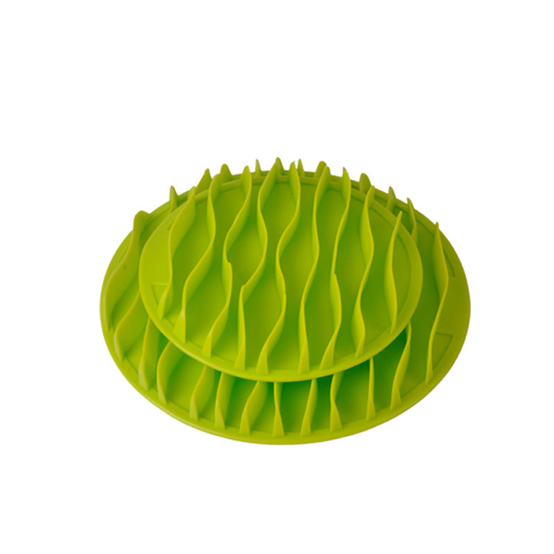 Silicone Slow Feed Dog Bowl - Wave Design