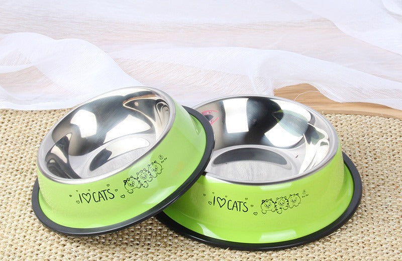 Stainless Steel Non-Slip Pet Bowl