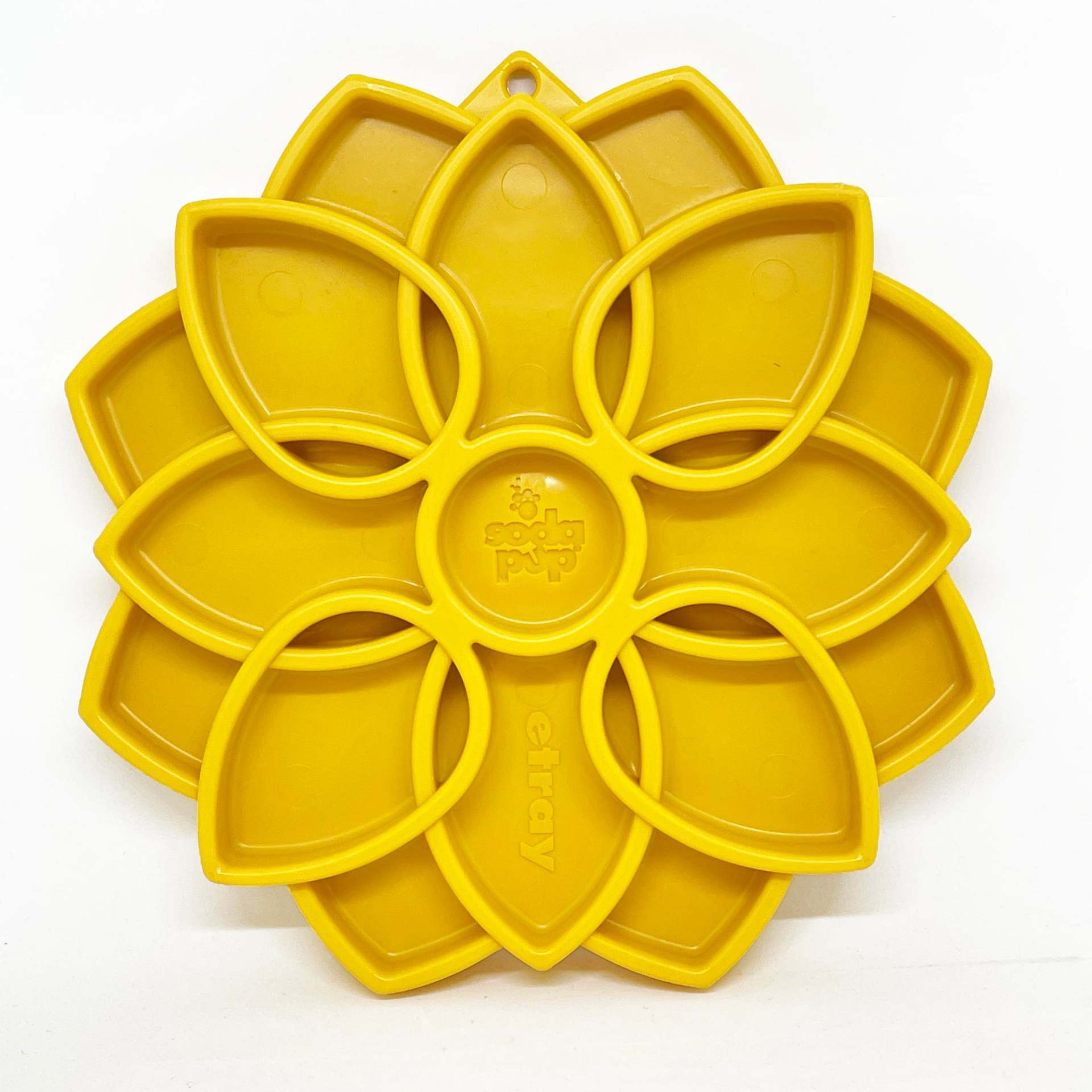 Interactive Slow Feeder Dog Bowl with Mandala Design