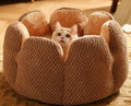 Soft Cactus Petal Nest for Cats and Dogs