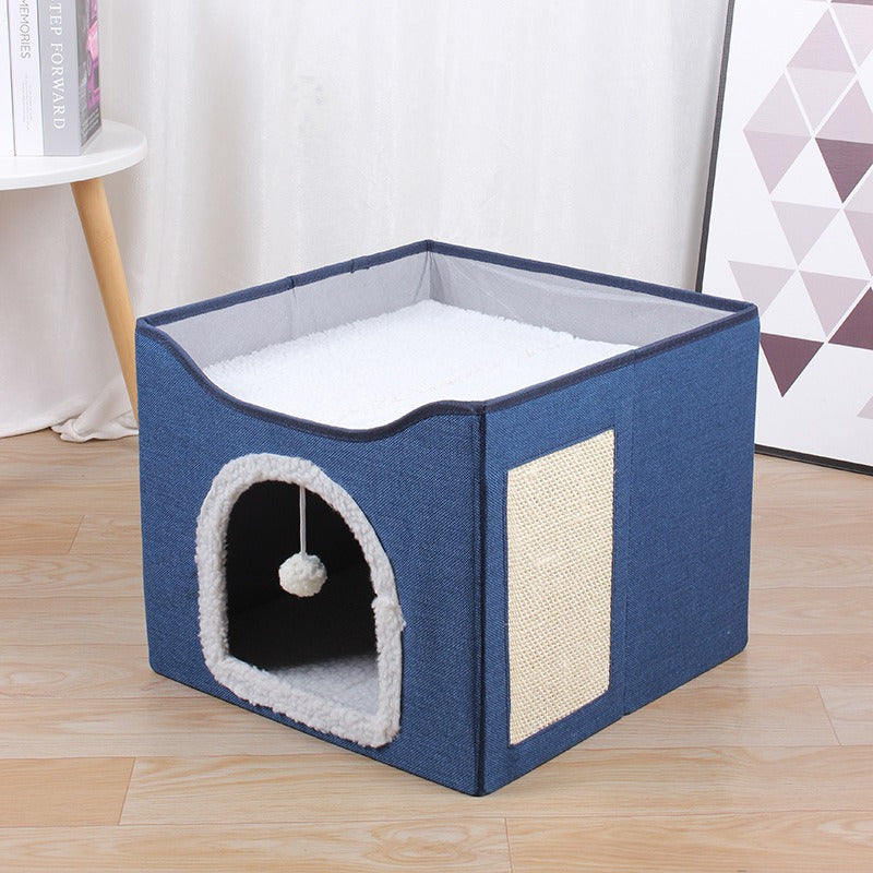 Indoor Foldable Pet Stool Kennel