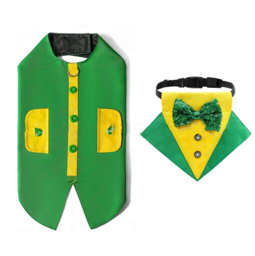 Irish Festival Holy Pet Suit for Pets