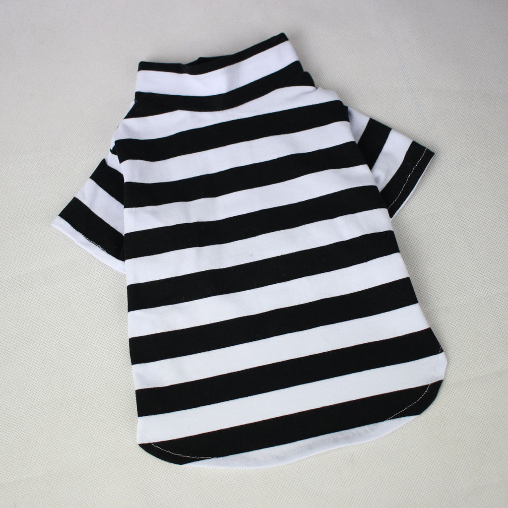 Striped Pet Tank Top for Small Dogs and Cats
