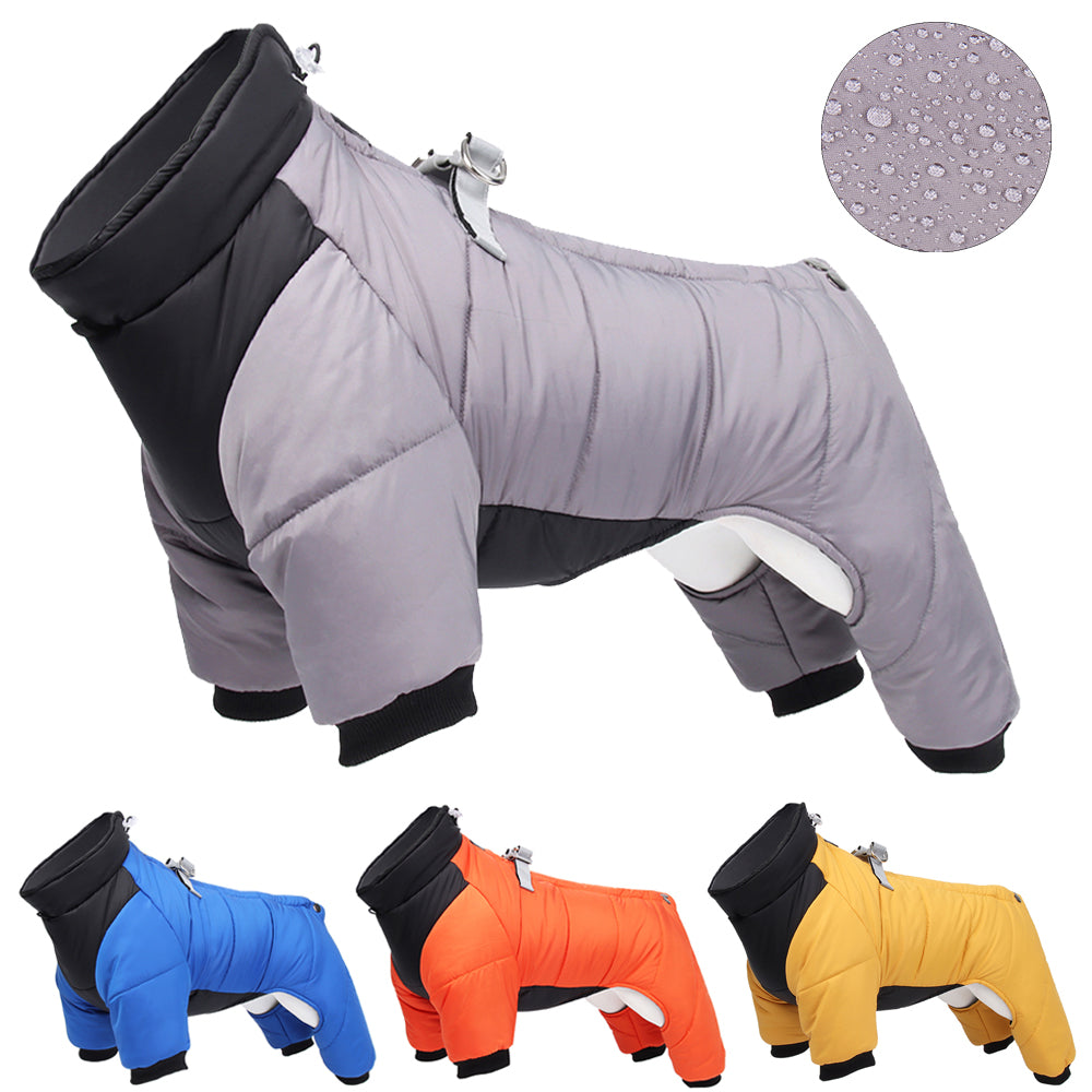 Thick Winter Dog Clothes for Small to Medium Sizes