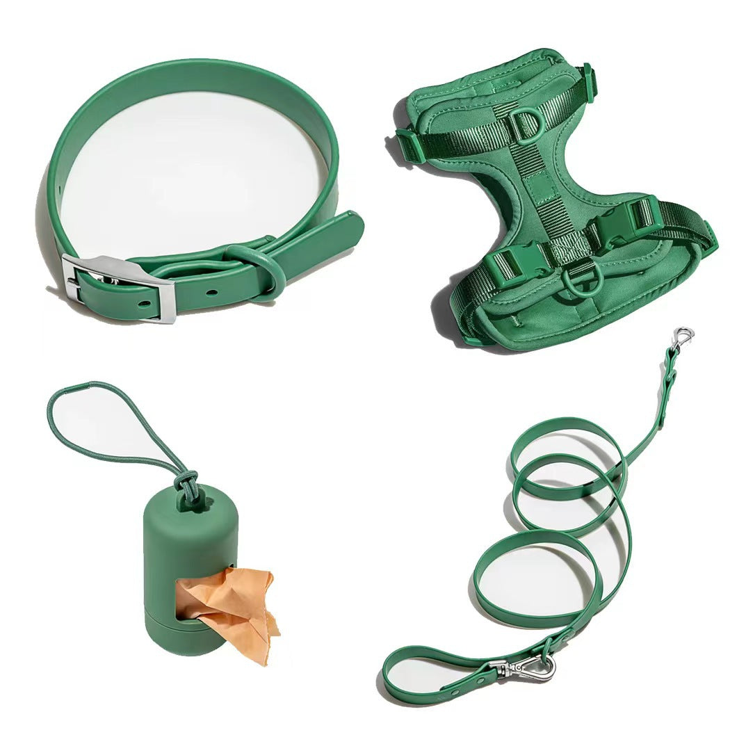 Waterproof Tactical Dog Chest Harness and Collar