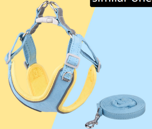 Adjustable Dog Harness with Comfortable Pet Leash
