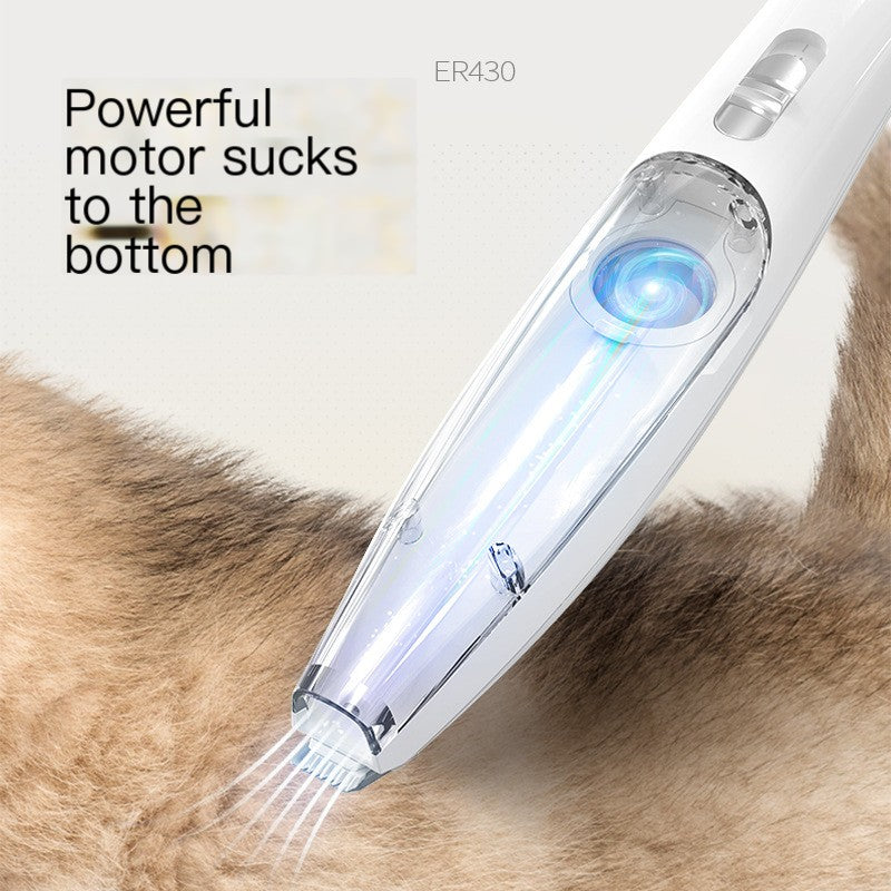 LED Rechargeable Pet Hair Remover Clipper Tool