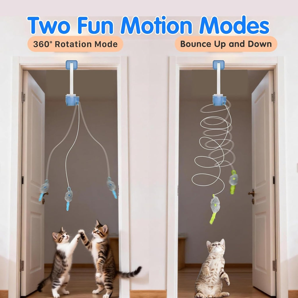 Rechargeable Electric Remote Cat Teaser Toy
