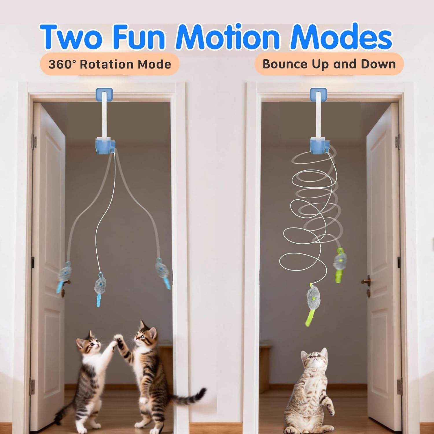 Rechargeable Electric Remote Cat Teaser Toy