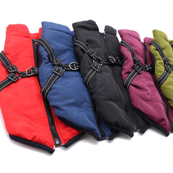 Pet Winter Clothing for Cats and Dogs, Thick Fleece Coat
