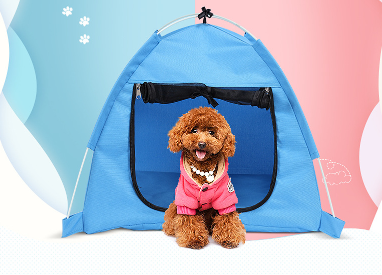 Foldable Mosquito-Proof Dog Tent for Pets and Dogs