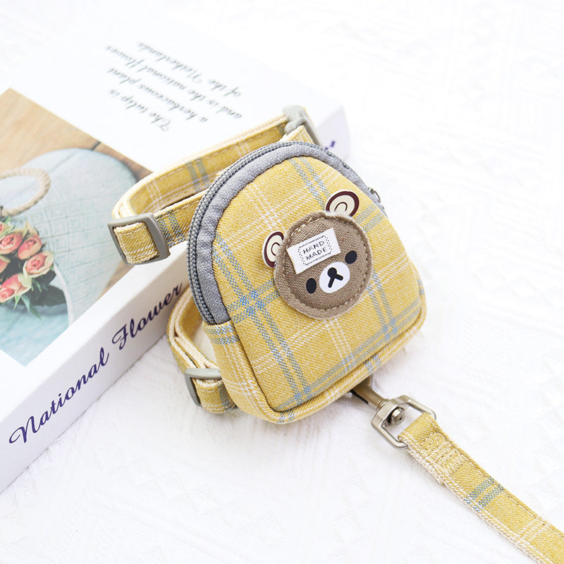 Dog Vest-Style Traction Rope Chest Strap for Safety